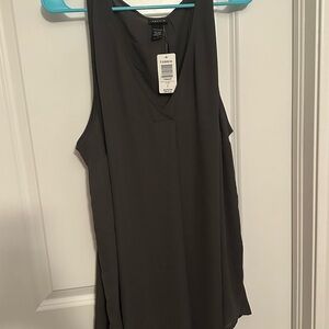 Torrid Charcoal Sleeveless Tank Top